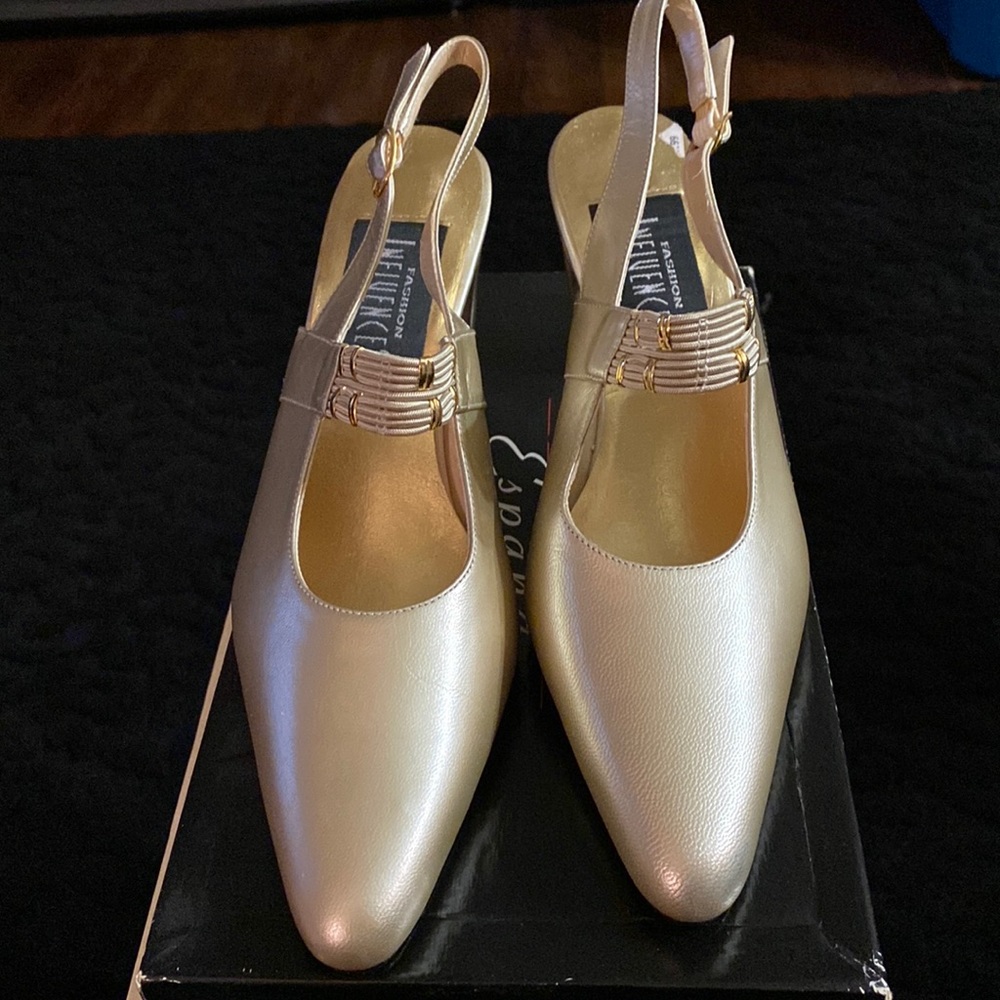 Gold heels
